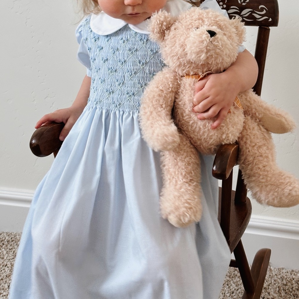 Vintage Peter Pan collar toddler dress